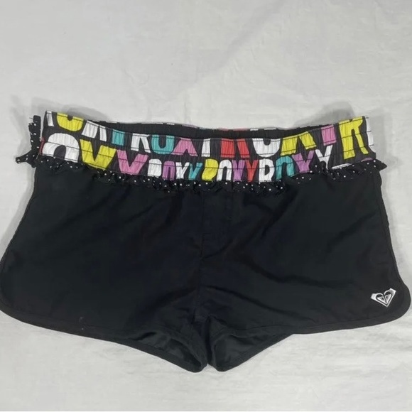 Roxy | Shorts | Roxy Women Black Athletic Cut Off Shortssee ...